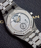 calibre 2924 Audemars Piguet Royal Oak Tourbillon extra-slim Special Edition Japanese steel pre-owned watch for sale online at A Collected Man London UK specialist of rare watches