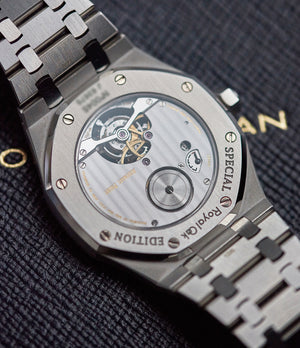 calibre 2924 Audemars Piguet Royal Oak Tourbillon extra-slim Special Edition Japanese steel pre-owned watch for sale online at A Collected Man London UK specialist of rare watches