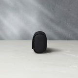Watch Case Two-watch oval-shaped roll in black Saffiano leather | A Collected Man | Available World Wide