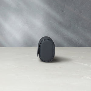 Barcelona, two-watch roll, midnight blue, grained leather | Buy at A Collected Man | Available World Wide