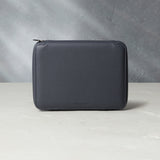 Besançon, eight-watch folio, midnight blue, grained leather | Buy A Collected Man Accessories