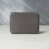 Besançon, eight-watch folio Eight-watch slim folio inin charcoal grey nubuck leather | Available Worldwide | A Collected Man
