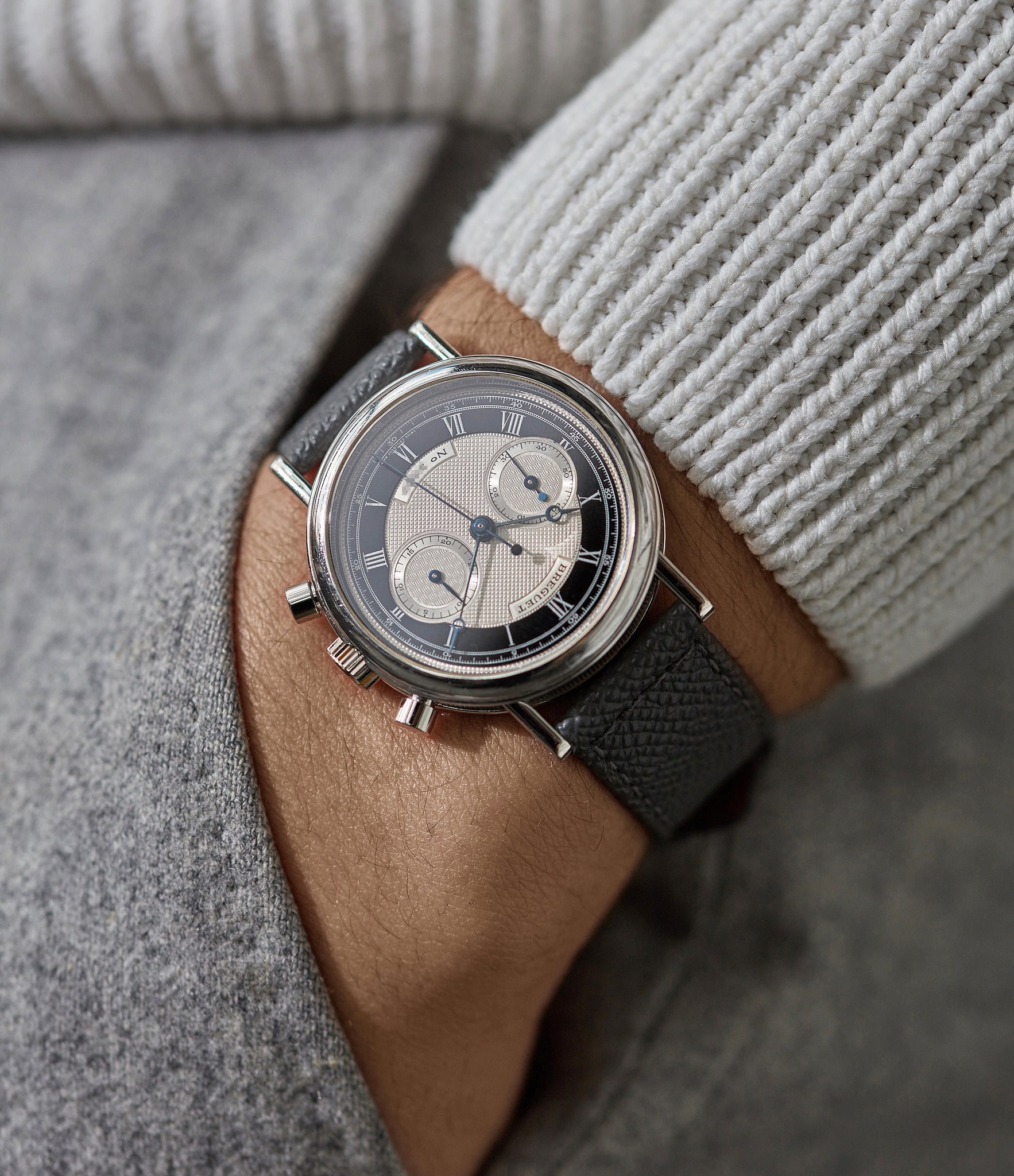 Buy Breguet Chronograph Buy 3237 in white gold A COLLECTED MAN