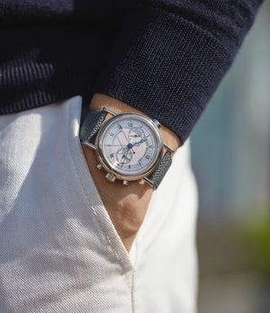 3947 | Rattrapante Chronograph | White Gold