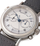 3947 | Rattrapante Chronograph | White Gold
