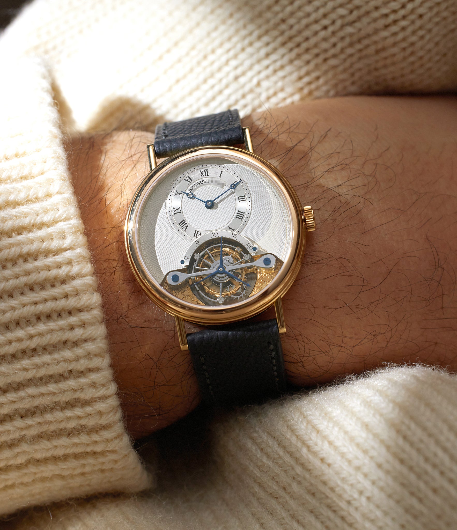 On-wrist | Breguet | Tourbillon | 3350 | Yellow Gold | Available worldwide at A Collected Man