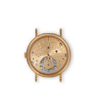 Caseback Display back | Breguet | Tourbillon | 3350 | Yellow Gold | Available worldwide at A Collected Man