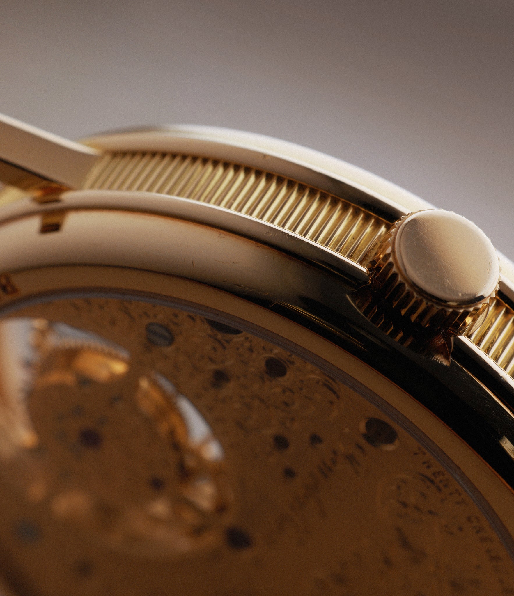 Crown Side | Breguet | Tourbillon | 3350 | Yellow Gold | Available worldwide at A Collected Man