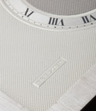 silver Breguet Perpetual Calendar Art Deco desk clock for sale online A Collected Man London