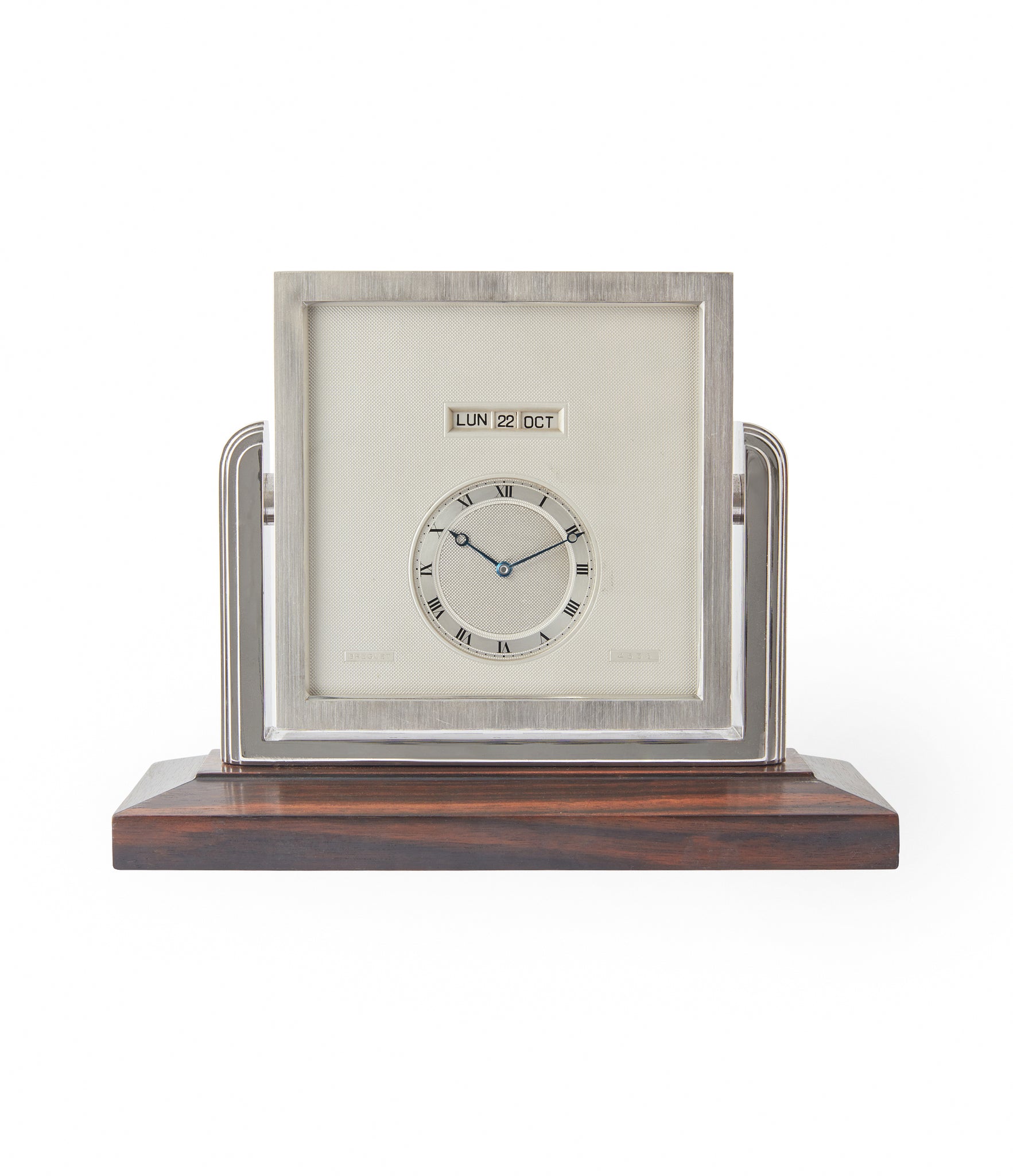 buy rare Breguet Perpetual Calendar Art Deco desk clock for sale online A Collected Man London