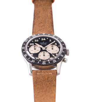 Breitling 1765 Unitime steel vintage Cal. 178 pilot watch for sale online at A Collected Man London UK specialist of rare watches