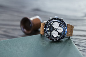 Breitling Unitime 1765 steel vintage Cal. 178 pilot watch for sale online at A Collected Man London UK specialist of rare watches