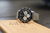 Breitling 765 AVI pilot steel vintage chronograph watch online at A Collected Man London UK specialist of rare vintage watches