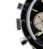 vintage chronograph Breitling 765 AVI pilot steel watch online at A Collected Man London UK specialist of rare vintage watches
