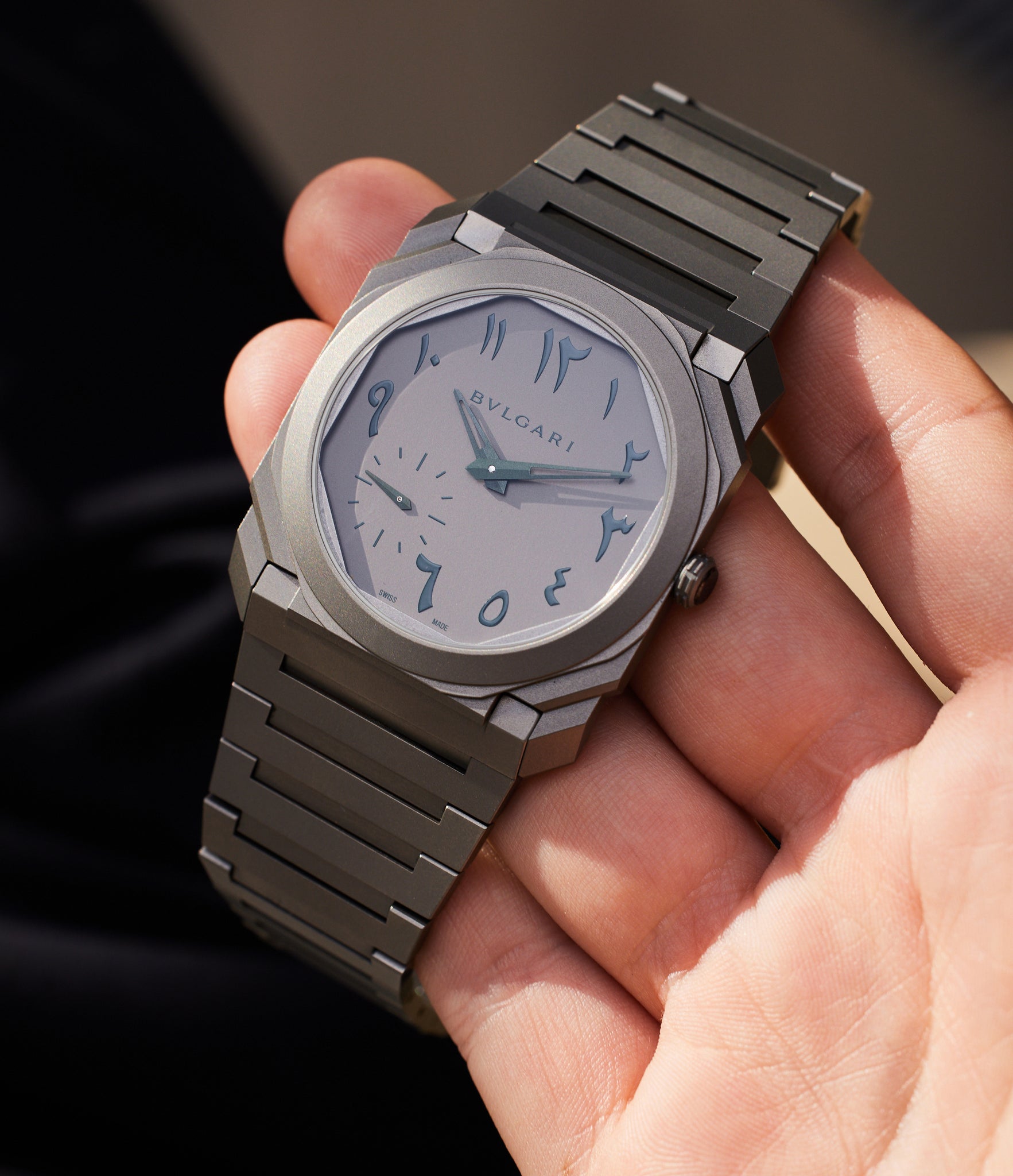 Octo Finissimo | Arabic Numerals | Titanium