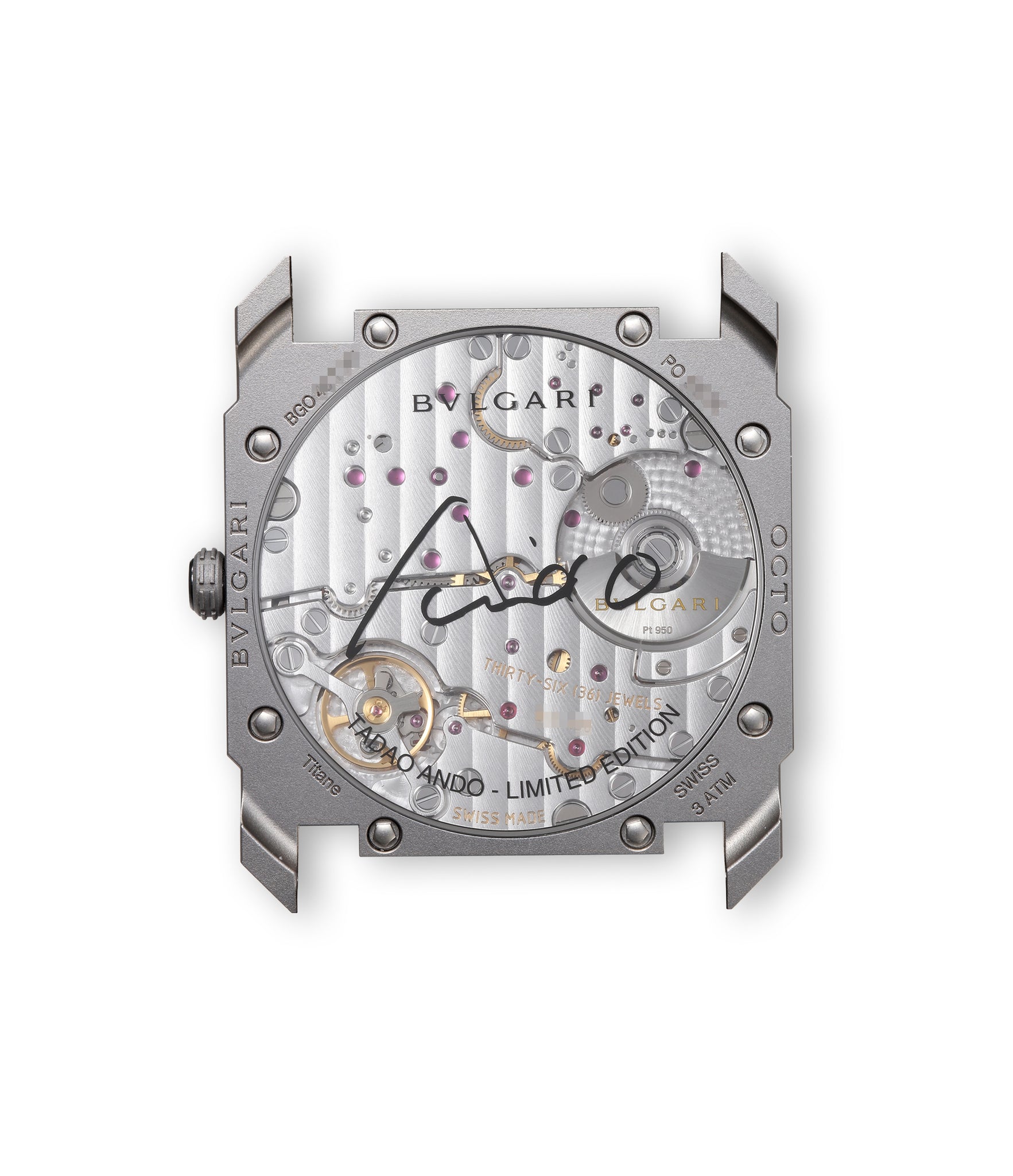 Octo Finissimo Automatic | “Tadao Ando” Limited Edition | Titanium