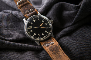 B-uhr World War II Pilot/Aviator Watch | Steel