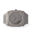 side-shot grey titanium Bulgari BVULGARI Octa Finissimo Tadao Ando Limited Edition titanium sports watch for sale at A Collected Man London 