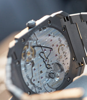 ultra slim movement Bulgari BVULGARI Octa Finissimo Tadao Ando Limited Edition titanium sports watch for sale at A Collected Man London