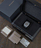 full set preowned Bulgari BVULGARI Octa Finissimo Tadao Ando Limited Edition titanium sports watch for sale at A Collected Man London 