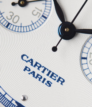 Cartier Paris Monopusher Monopoussoir ref. 2396 white gold dress watch with THA ebauche for sale online at A Collected Man London UK specialist of rare watches