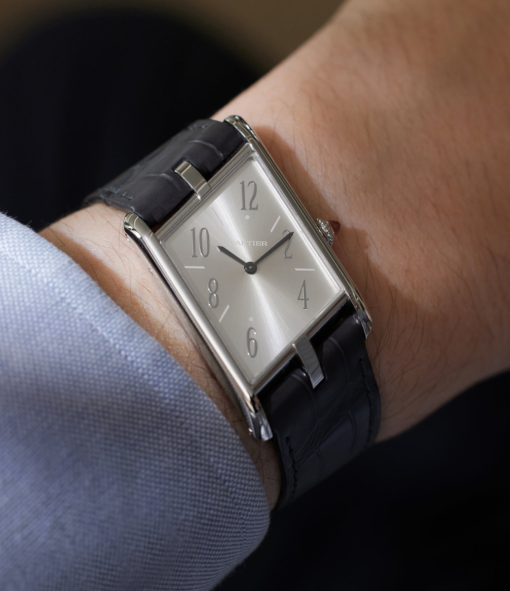 Cartier tank asymétrique price store