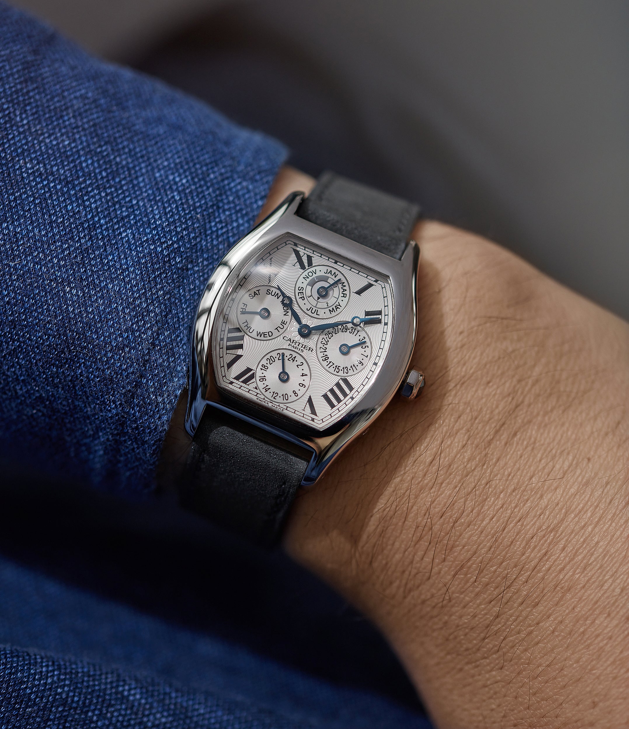 Cartier Perpetual Calendar 2646 | Buy rare Cartier watch – A COLLECTED MAN