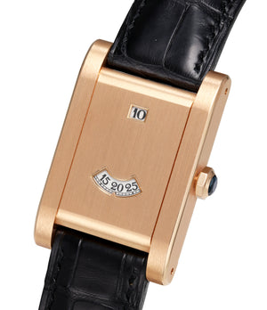 Cartier CPCP Tank à Guichets | Rose Gold | A Collected Man
