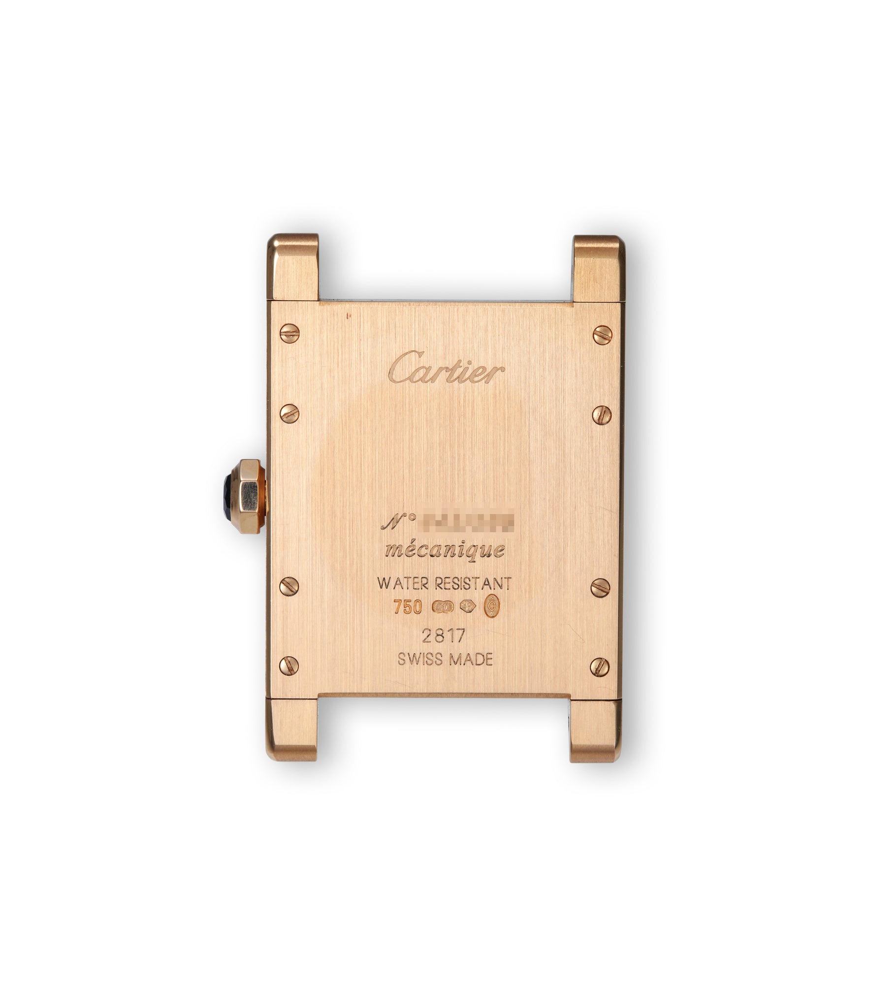 Cartier CPCP Tank à Guichets | Rose Gold | A Collected Man