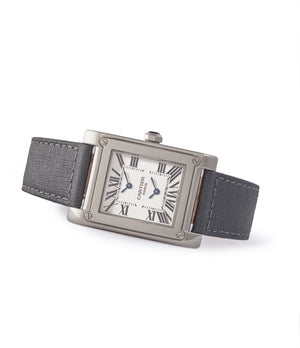 Cartier Tank à Vis Dual Time Ref. 2551 for $24,895 for sale from a