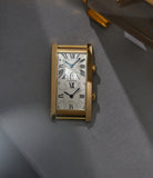 Tank Cintrée | Dual-Time | Yellow Gold