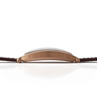 rose gold Cartier Montre Tonneau time-only luxury rare dress watch for sale online at A Collected Man London