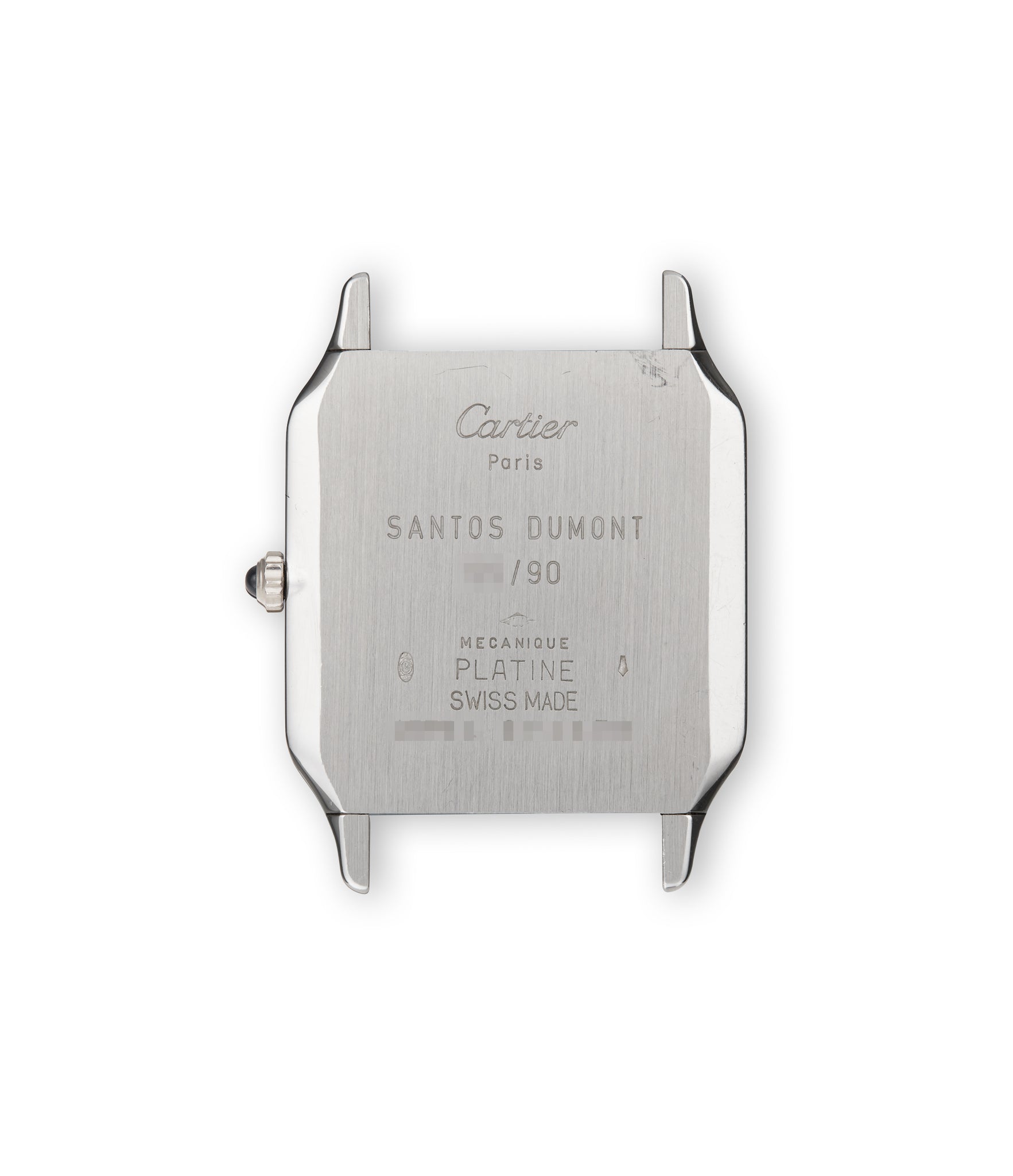 Cartier hotsell santos back