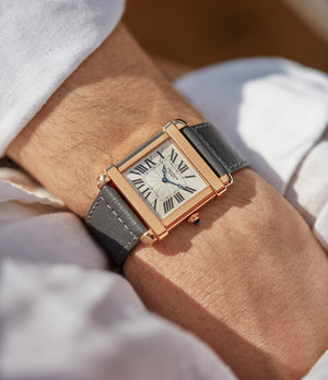 Cartier sales tank rose