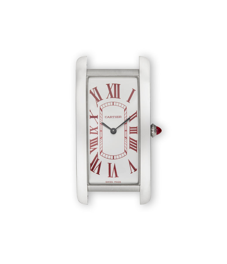 Cartier Tank Cintrée | Dial | Platinum | Available Worldwide At A Collected Man