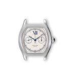 Front Dial Case Cartier | Tortue Monopoussoir | 2396 | CPCP | White Gold | Available worldwide at A Collected Man