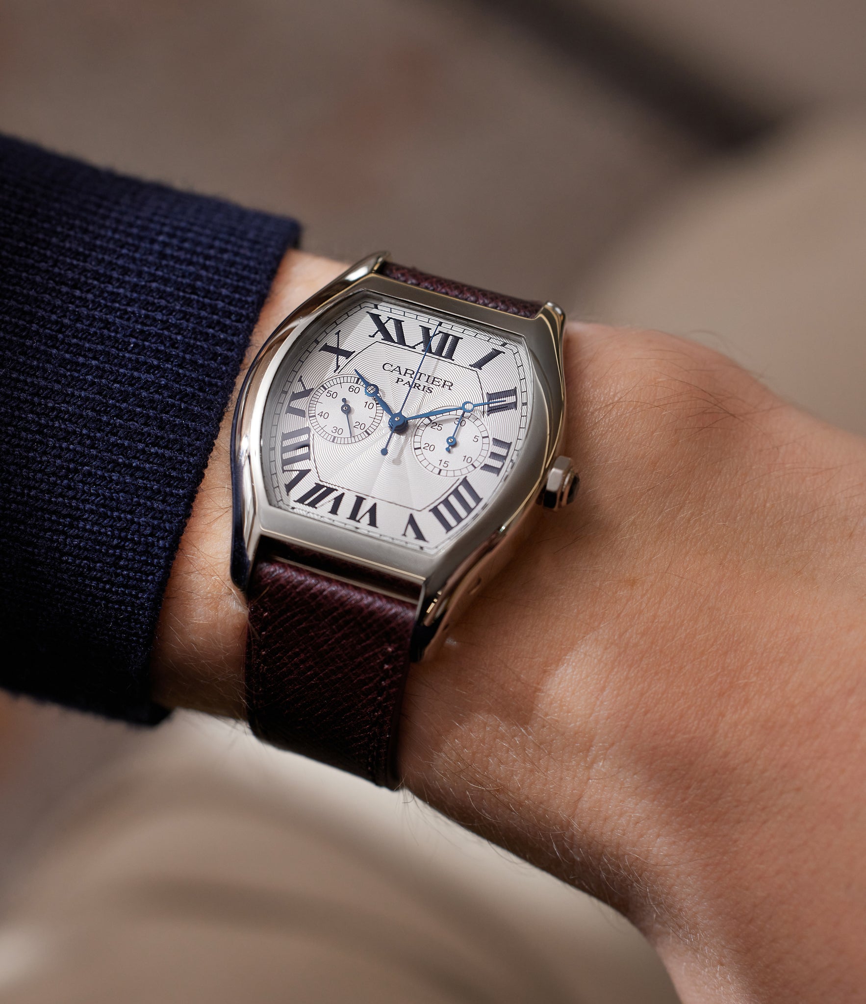 Cartier Tortue Monopusher | Ref. 2762 | White Gold | A Collected Man London