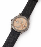 1304 F. P. Journe movement Chronometre Bleu tantalum blue dial watch independent watchmaker for sale online at A Collected Man London UK specialist of rare watches 