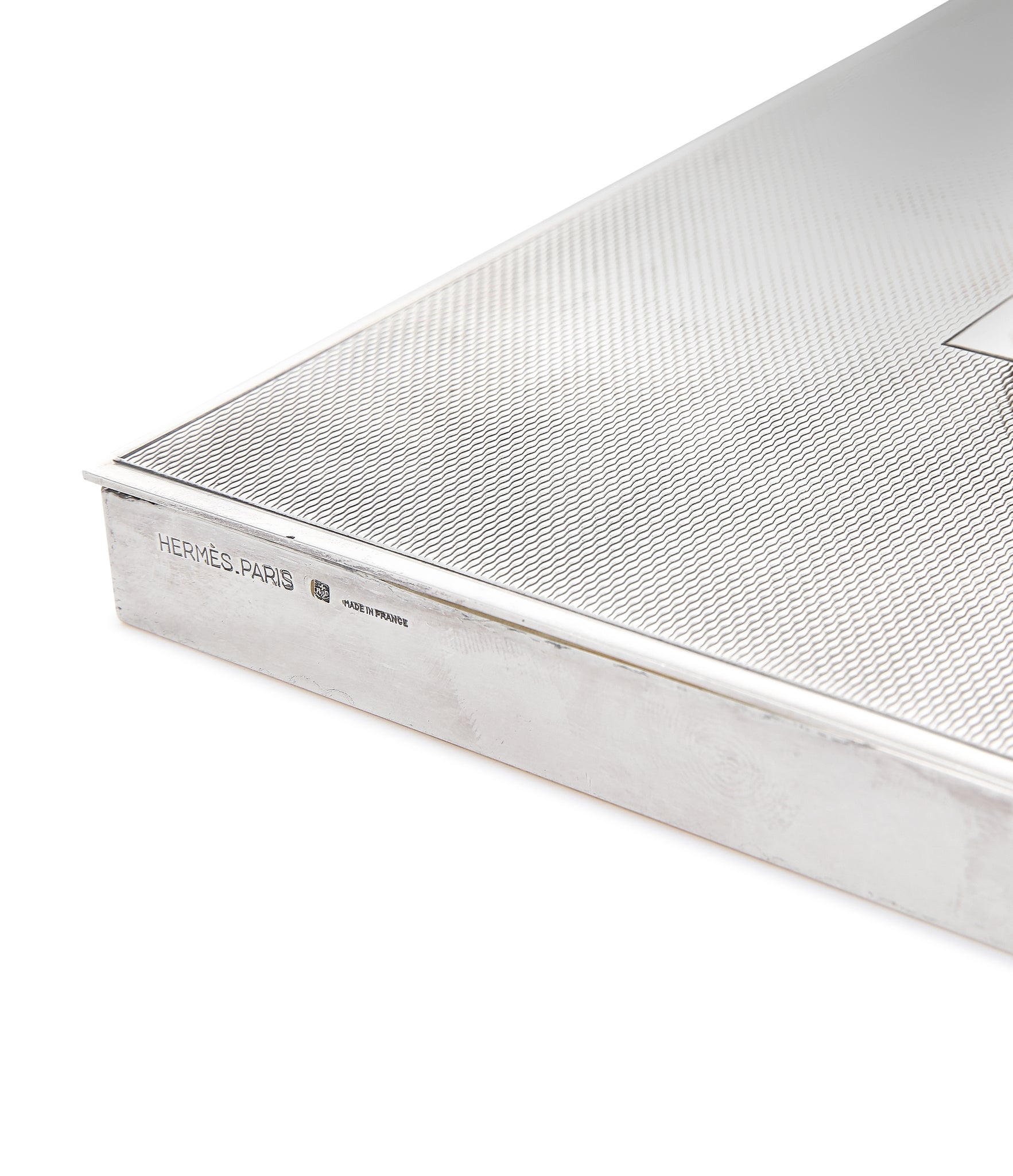 Hermès Cigarette Box | Nautical Design with Dolphins | Silver-gilt Plated A Collected Man London