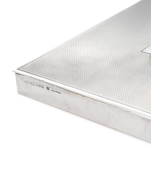 Hermès Cigarette Box | Nautical Design with Dolphins | Silver-gilt Plated A Collected Man London