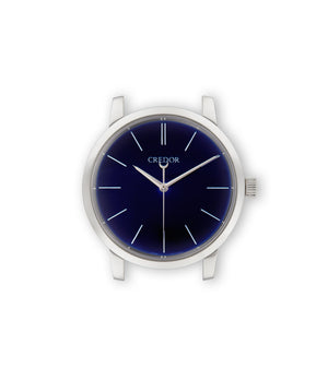 Front Dial | Credor Eichi II | 'Ruri' Blue Dial | GBLT997 | Platinum | A Collected Man | Available Worldwide