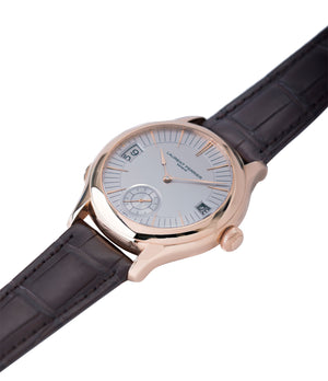 buy preowned Laurent Ferrier Galet Traveller Micro Rotor LF 230.01 rose gold watch additional prototype dial for sale online at A Collected Man London UK approved reseller of preowned independent watchmakers