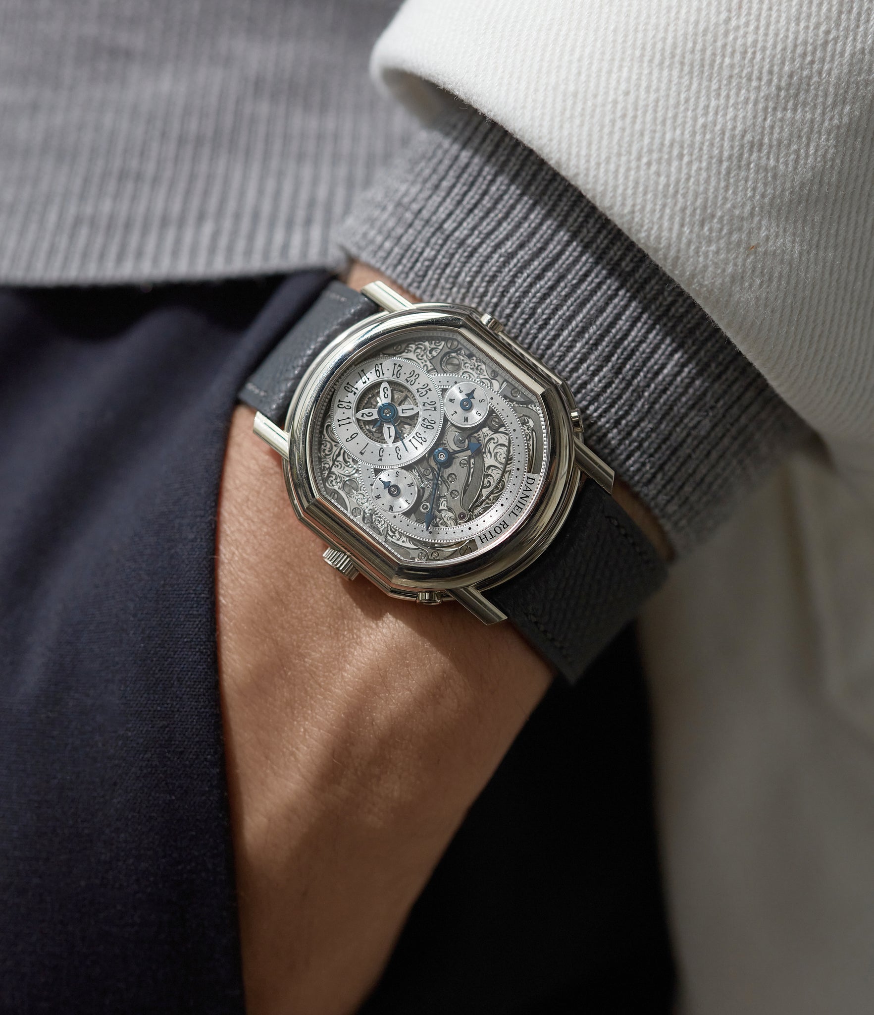 Perpetual Calendar | Skeletonised | White Gold