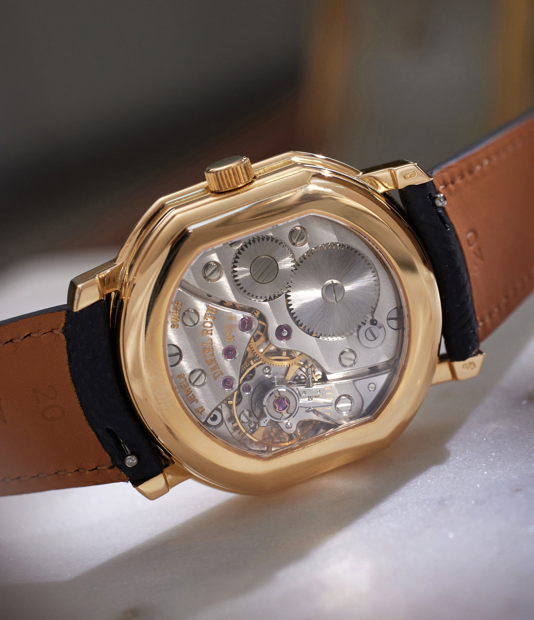 Daniel Roth Retrograde 2127 Yellow Gold | Buy rare Daniel Roth watch ...