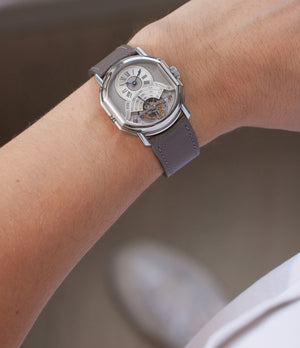 Daniel Roth steel wristwatch Tourbillon Regulateur for sale at A Collected Man London