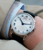 on the wrist De Bethune DB25 white gold preowned luxury gentlemen's wristwatch for sale online at A Collected Man London approved reseller of independent watchmakers