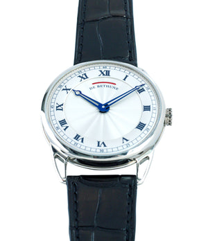 buy DB25 De Bethune white gold preowned luxury gentlemen's wristwatch for sale online at A Collected Man London approved reseller of independent watchmakers