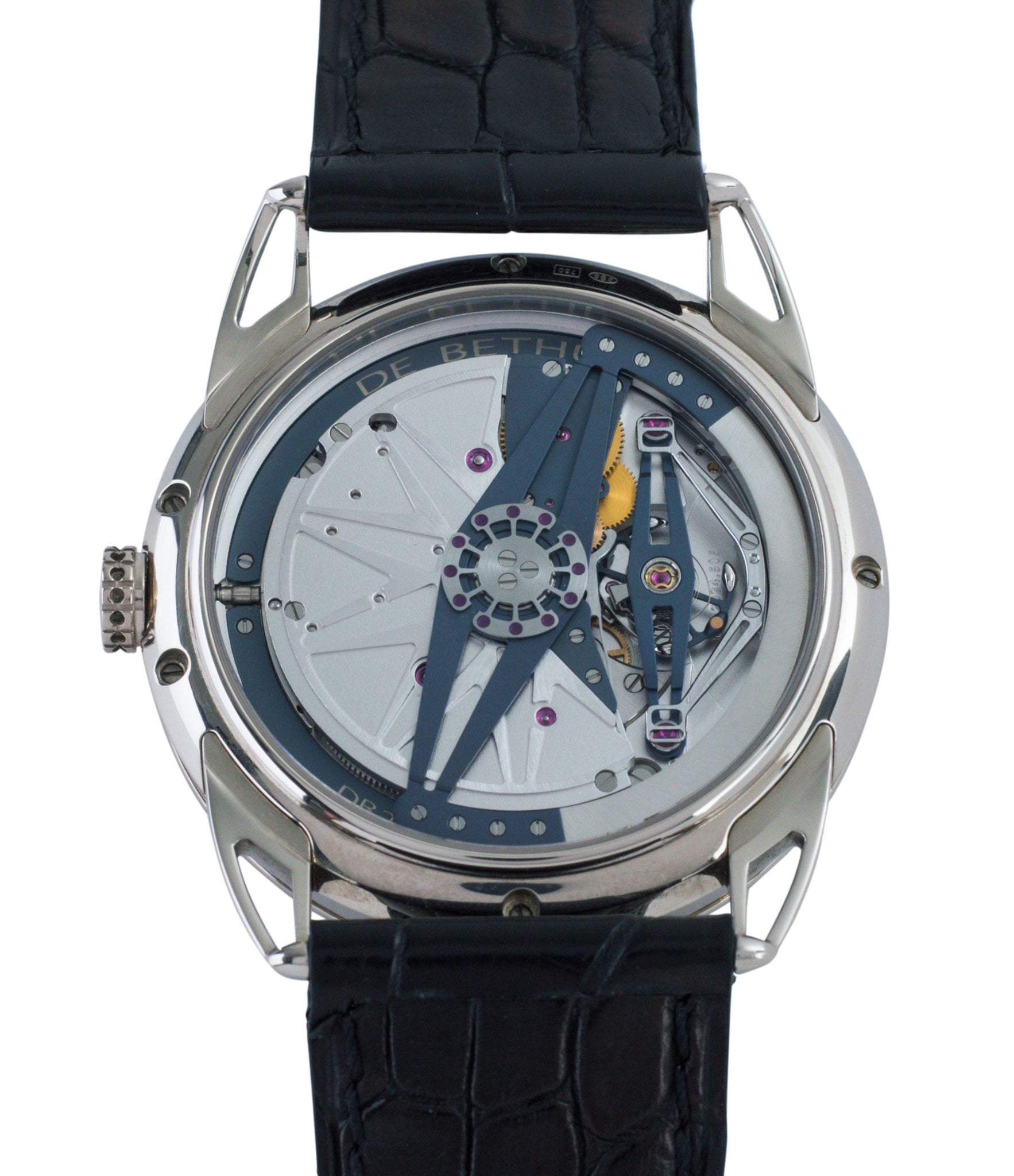 DB2024 De Bethune DB25 white gold preowned luxury gentlemen's wristwatch for sale online at A Collected Man London approved reseller of independent watchmakers
