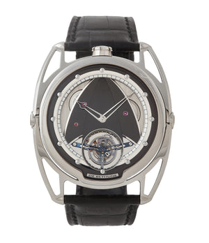 buy De Bethune DB28T tourbillon titanium time-only watch from independent watchmaker for sale online at A Collected Man London UK specialist of rare watches