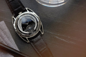 DB28T De Bethune tourbillon titanium time-only watch from independent watchmaker for sale online at A Collected Man London UK specialist of rare watches